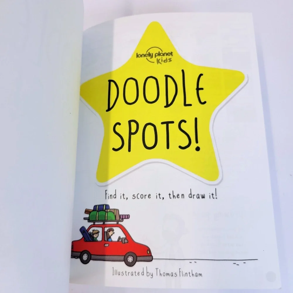 Lonely Planet Kids Doodle Spots Activity Book Thomas Flintham Kids Fun